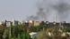 Humo de explosiones en Jartum, Sudán. Humo de explosiones en Jartum, Sudán.