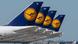 Αεροσκάφη της Lufthansa στο αεροδρόμιο της Φρανκφούρτης Αεροσκάφη της Lufthansa στο αεροδρόμιο της Φρανκφούρτης