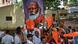 BJP activists carry a Narendra Modi sign at a rally in Bengaluru BJP activists carry a Narendra Modi sign at a rally in Bengaluru