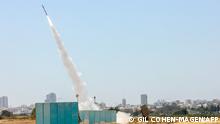 Israeli military fires a rocket from their Iron Dome defence system in southern Israel on May 10, 2023. Israel and Gaza militants traded cross-border fire on May 10, renewing deadly violence a day after Israeli strikes killed 15 people in the Palestinian territory. (Photo by GIL COHEN-MAGEN / AFP)