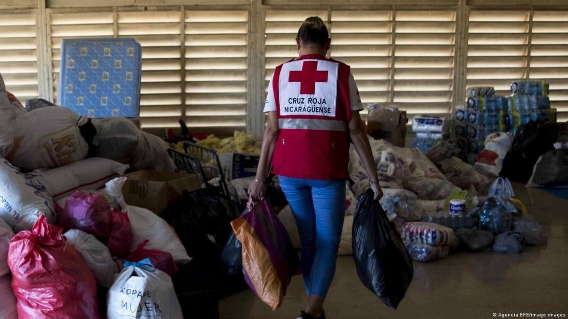 Nicaragua Rotes Kreuz Hurricane Hilfe 2020