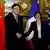 5月10日，中國外長秦剛（左）赴巴黎會見法國外長柯隆納（右），雙方就烏克蘭和其他區域安全問題交換意見。
