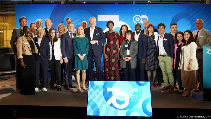 Festakt 70 Jahre Deutsche Welle Gruppenfoto