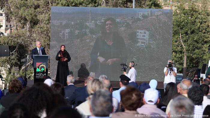 Colocación de la piedra fundamental para el Museo Shireen Abu Akleh