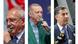 Portraits de Kemal Kiliçdaroglu, Recep Tayyip Erdogan et Sinan Ogan Portraits de Kemal Kiliçdaroglu, Recep Tayyip Erdogan et Sinan Ogan