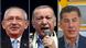 Bildkombo Türkei Wahlen Präsidentschaftskanditaten Kemal Kilicdaroglu | Tayyip Erdogan | Sinan Ogan Bildkombo Türkei Wahlen Präsidentschaftskanditaten Kemal Kilicdaroglu | Tayyip Erdogan | Sinan Ogan