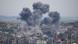 Smoke rises from an explosion caused by an Israeli airstrike, in Gaza Smoke rises from an explosion caused by an Israeli airstrike, in Gaza
