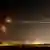 Israel's Iron Dome anti-missile system intercepts rockets launched from the Gaza Strip, as seen from Sderot, Israel
