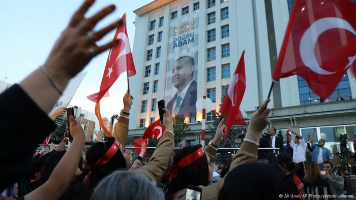 Simpatizantes de Erdogan, en Estambul.