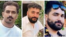 Majid Kazemi, Saleh Mirhashemi, Saeed Yaghoubi, 3 Protestierende die zur Hinrichtung verurteilt wurden
quelle: UGC

