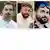 Photos of Majid Kazemi, Saleh Mirhashemi and Saeed Yaghoubi who were put to death by Iran on May 19, 2023