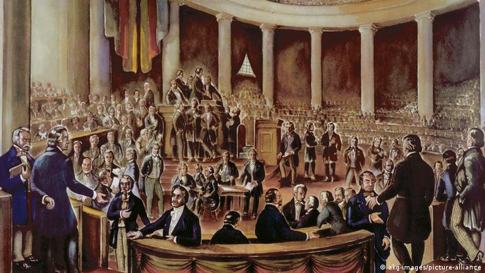 法兰克福圣保罗教堂：1848年第一次制宪议会