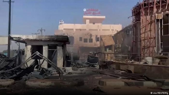 Sudan Bürgerkrieg | beschädigtes East Nile Hospital in Khartum