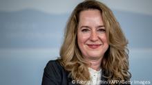 13.05.2023
International Organization for Migration (OIM) deputy director general Amy Pope of the US who is candidate for the IOM director general position gestures during an interview with AFP in Geneva, on March 13, 2023. - The UN migration agency is stuck in an antiquated way of looking at the issue, and desperately needs renewal, its second-in-command with designs on the top job said in an interview Amy Pope, acknowledged it was a bit awkward to be running to unseat her boss Antonio Vitorino. (Photo by Fabrice COFFRINI / AFP) (Photo by FABRICE COFFRINI/AFP via Getty Images)