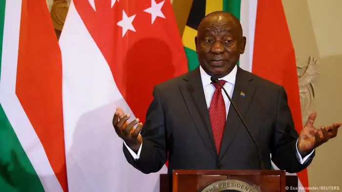 南非总统西里尔·拉马福萨（Cyril Ramaphosa）