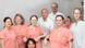 Doctors and nurses dressed in white and pink Doctors and nurses dressed in white and pink