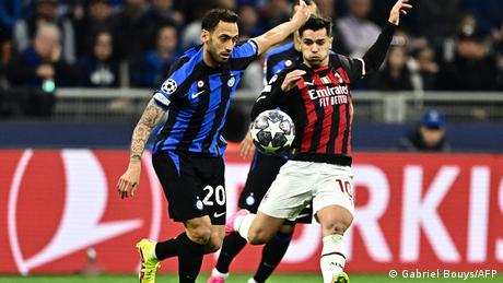 Inter Mailand vom Lokalrivalen AC Mailand nicht aufzuhalten