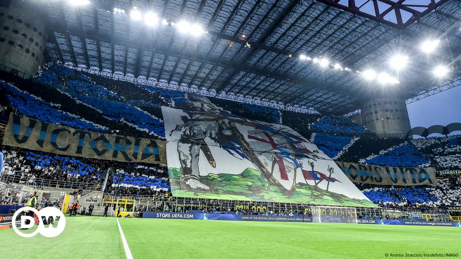 Tifo Curva Nord Inter Milan vs AC Milan 