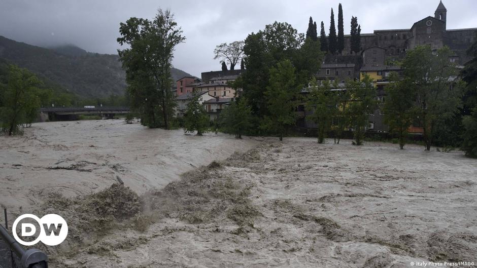 Schwere Überschwemmungen in Teilen Italiens