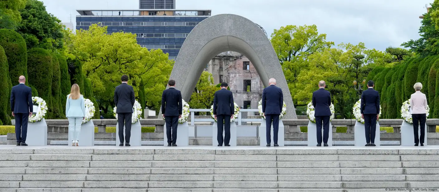 Лидеры G7 открыли саммит в Хиросиме посещением Парка мира – DW – 19.05.2023