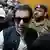 Former Pakistani Prime Minister Imran Khan after appearing in a court in Lahore, Pakistan
