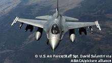 Rusia advierte a OTAN por cazas F-16 a Kiev