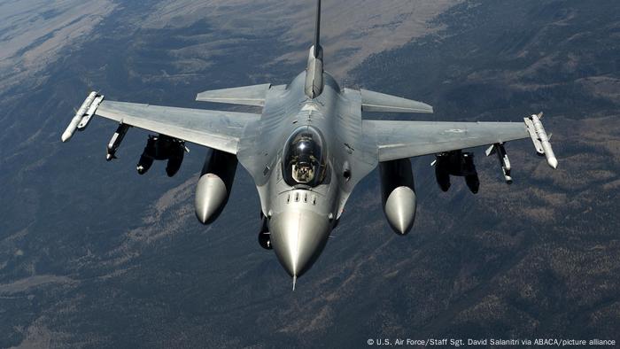 Os F-16 são fabricados pela empresa americana Lockheed Martin