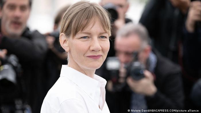 Die deutsche Schauspielerin Sandra Hüller auf dem Filmfestival in Cannes