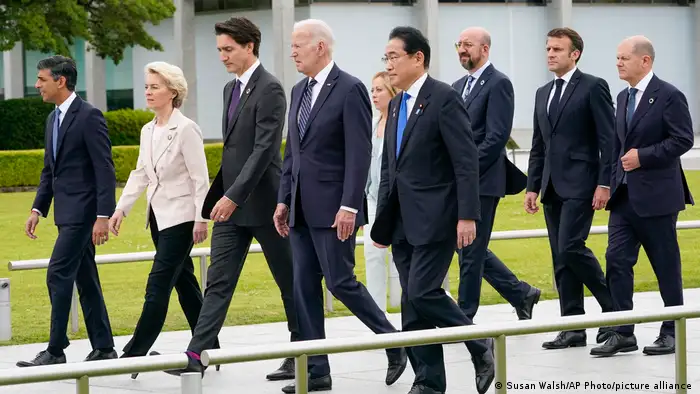 Japan G7 Gipfel in Hiroshima | Premier Fumio und Gäste
