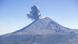 Una columna de humo y cenizas emerge del cráter del volcán Popocatépetl. (Archivo 24.01.2023) Una columna de humo y cenizas emerge del cráter del volcán Popocatépetl. (Archivo 24.01.2023)