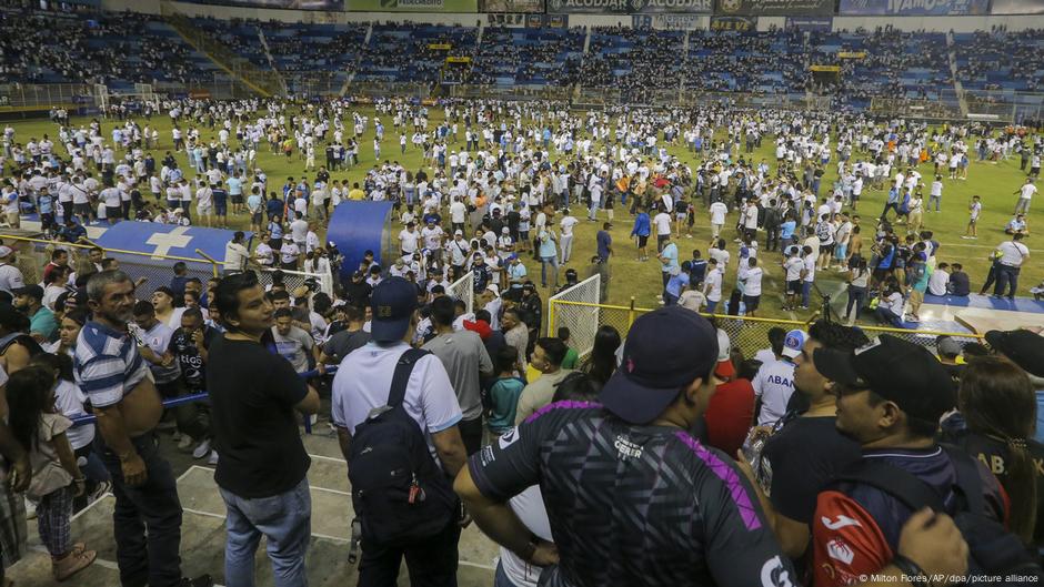 El Salvador soccer stadium stampede leaves 12 dead