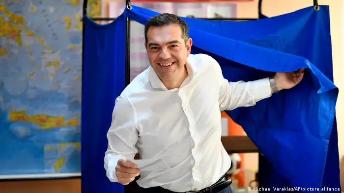 前希臘總理齊普拉斯目前領導的激進左翼聯盟（Syriza），為執政黨主要反對黨。