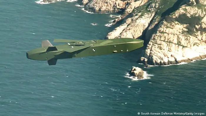 韩国也在使用“金牛座”巡航导弹（图为韩国国防部提供）