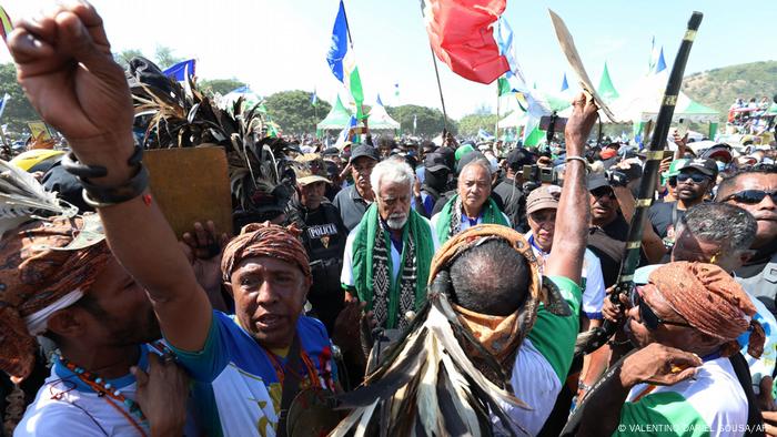 Wahlkampfauftritt von Xanana Gusmão in der vergangenen Woche in Osttimors Hauptstadt Dili