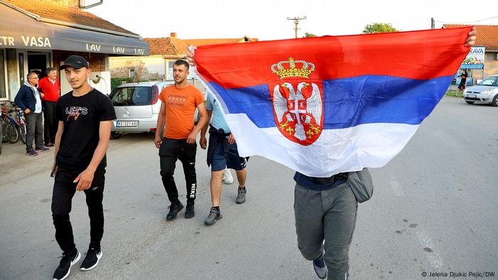Serbien Kosovo Kundgebung der Hoffnung