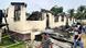 Burnt down dormitory in Mahdia, Guyana