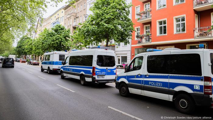 Operativo policial en Berlín.
