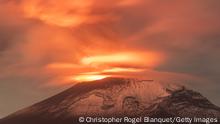 Popocatépetl: Ascheregen über Mexiko