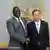 Генсек ООН Пан Ги Мун и президент Южного Судана Сальваторе Киир Маярдит