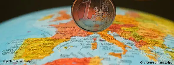 NO FLASH Symbolbild Europäische Länder in der Schuldenkrise