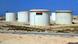 A partial view of the Brega oil port some 270 kilometers west of Libya's eastern city of Benghazi.