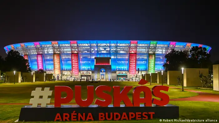 Puskás Aréna während der Fußball EM 2020, Budapest, Ungarn