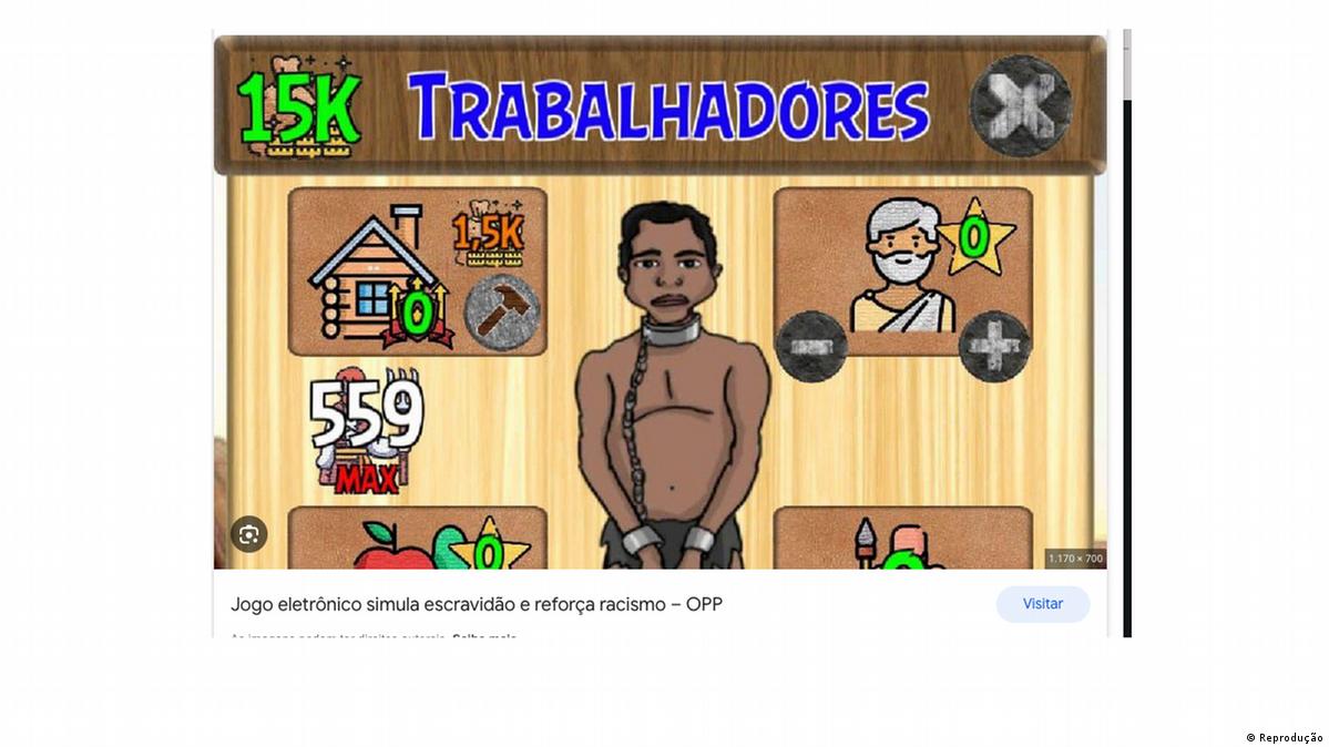 Jogo sobre simulação de escravidão é removido da Google Play Store