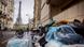 Uncollected garbage pile is on a street near Eiffel Tower in Paris, Friday, March 24, 2023 Uncollected garbage pile is on a street near Eiffel Tower in Paris, Friday, March 24, 2023