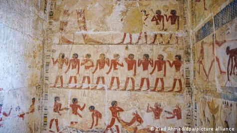 Egypt unveils ancient workshops used to make mummies