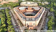 27/05/2023 A view of India's new parliament building in New Delhi, India, May 27, 2023. India's Press Information Bureau/Handout via REUTERS THIS IMAGE HAS BEEN SUPPLIED BY A THIRD PARTY. NO RESALES. NO ARCHIVES.