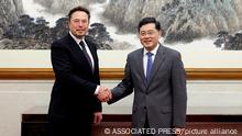 馬斯克訪華成中國焦點 傳曾經會晤丁薛祥