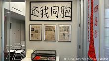 New York, 1.6.2023+++An exhibition commemorating the deadly crackdown on pro-democracy movement on 4th June 1989 in and around Beijing's Tiananmen Square opens at New York. It displays items of the victims and becomes the only permanent museum of the same kind after the previous one in Hong Kong was forced to shut by government in 2021. copyrights: June 4th Memorial Exhibit
