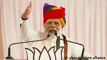 Indien Premierminister Modi in Ajmer 