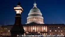 美國參議院週四通過了拜登與麥卡錫協議的債務上限法案。圖為美國國會。